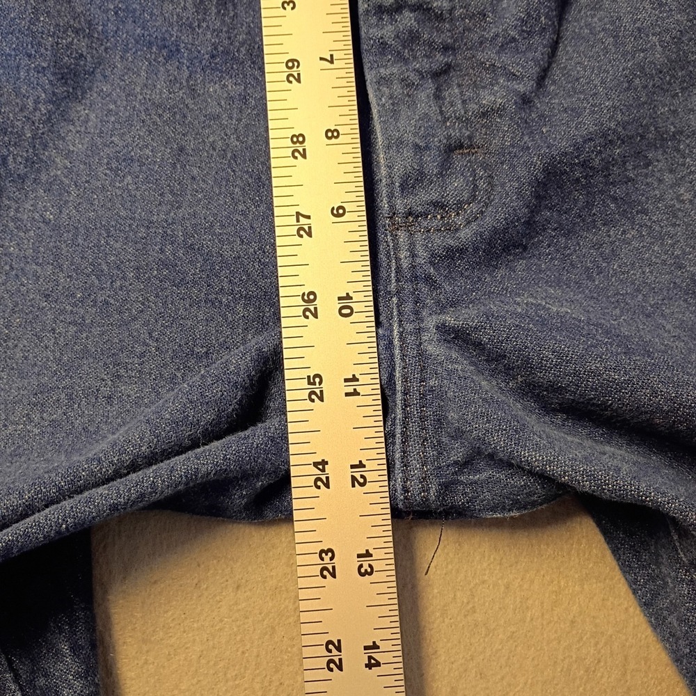 EXCELLENT Wrangler 36x32 (Actual 35x30 1/2) Cowboy Cut Relaxed Fit Jeans 31MWZDN - Picture 7 of 9